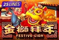 Persentase RTP untuk Festive Lion oleh Spadegaming